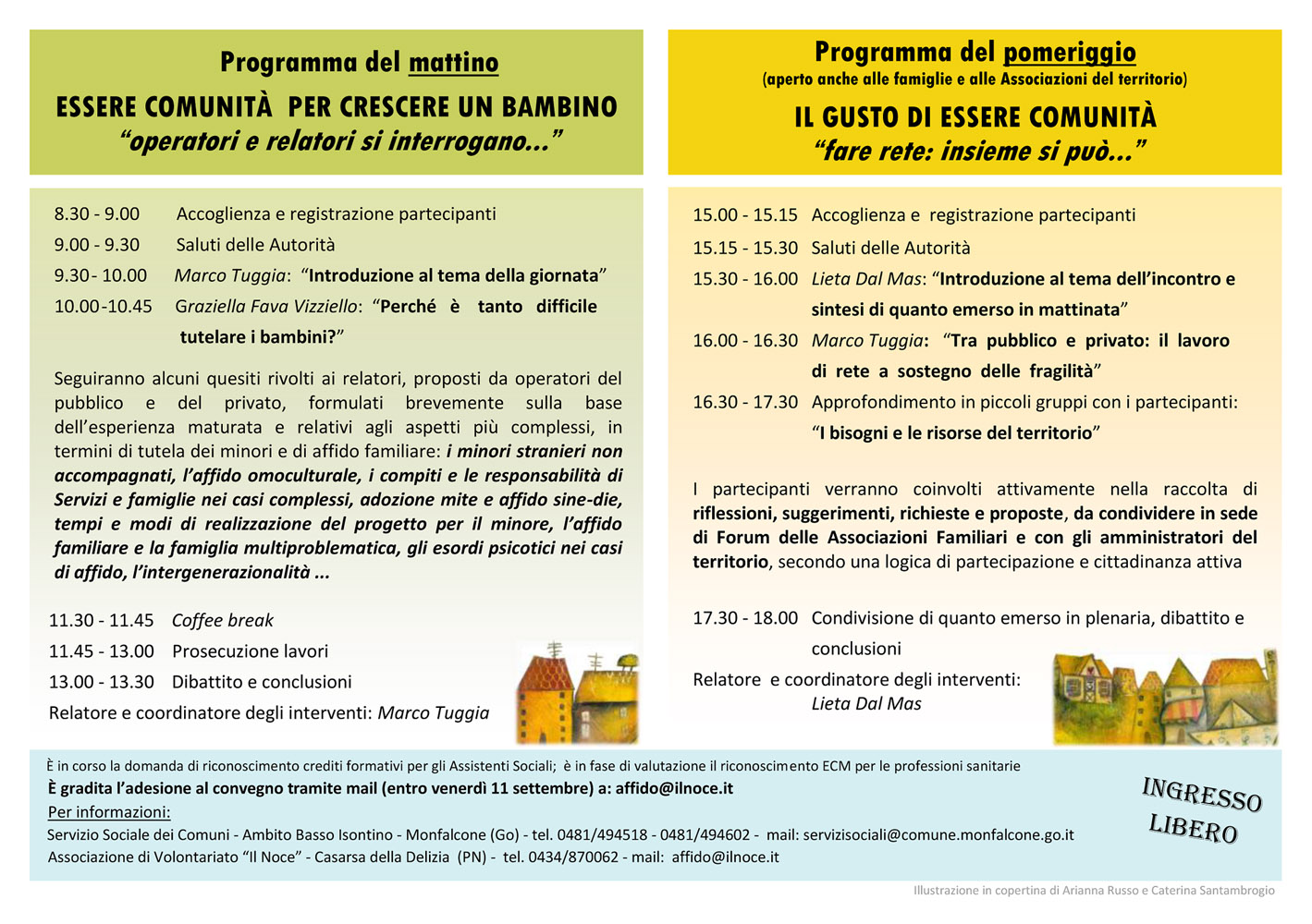 Convegno Monfalcone 2015 - programma