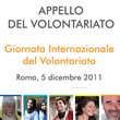 Appello del volontariato